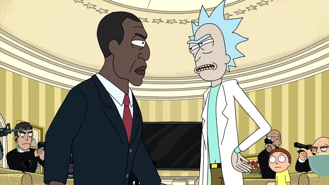 Rick and The President