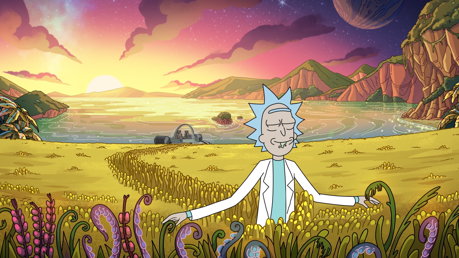Rick and Morty The Old Man and The Seat