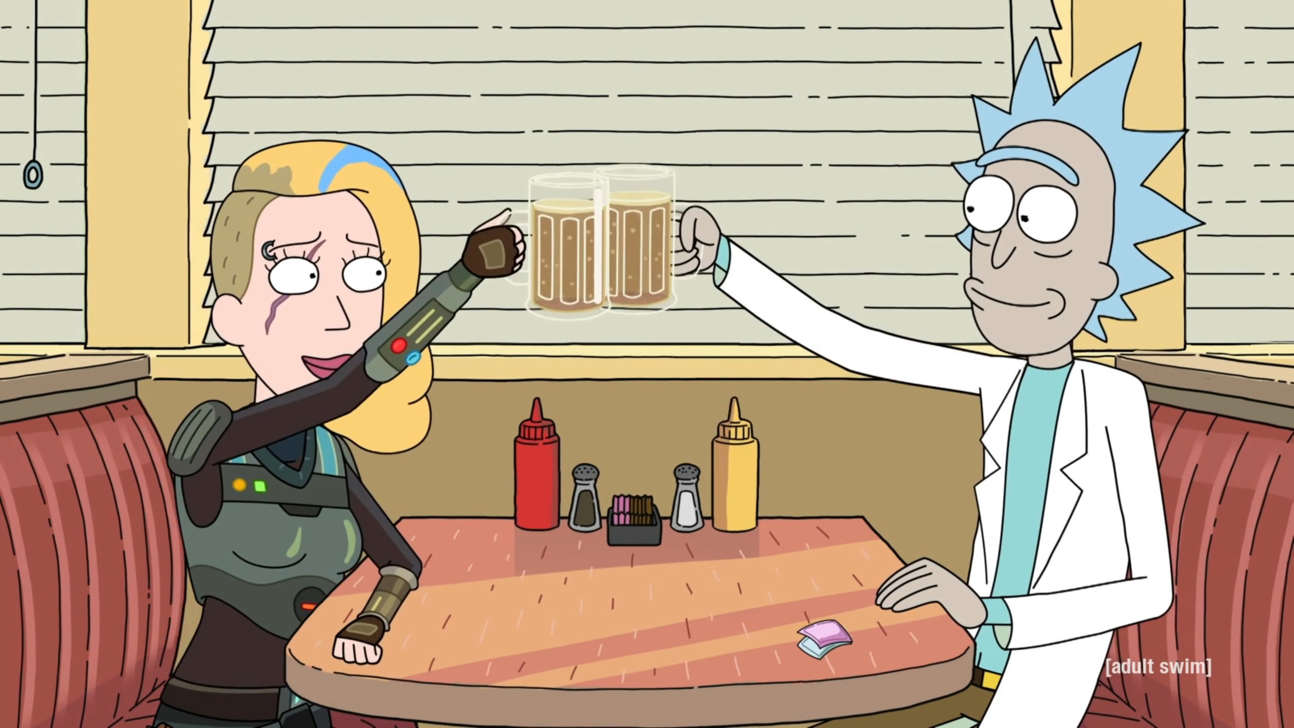Rick and Morty clone Space Beth